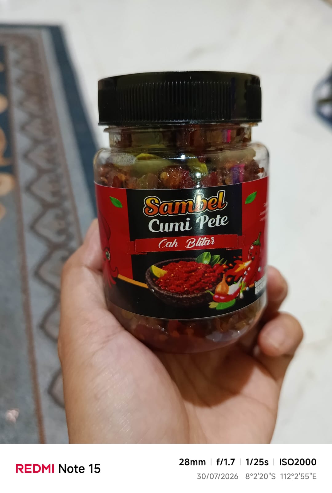 Inggar Sambal Wong Blitar
