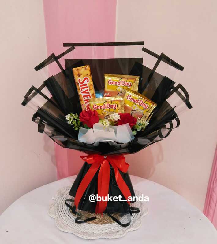 buket cokelat + kopi