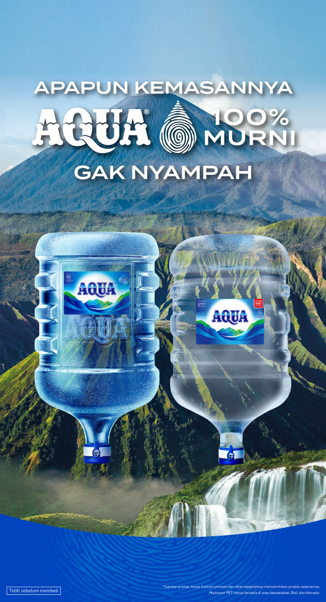 Aqua galon 19 L