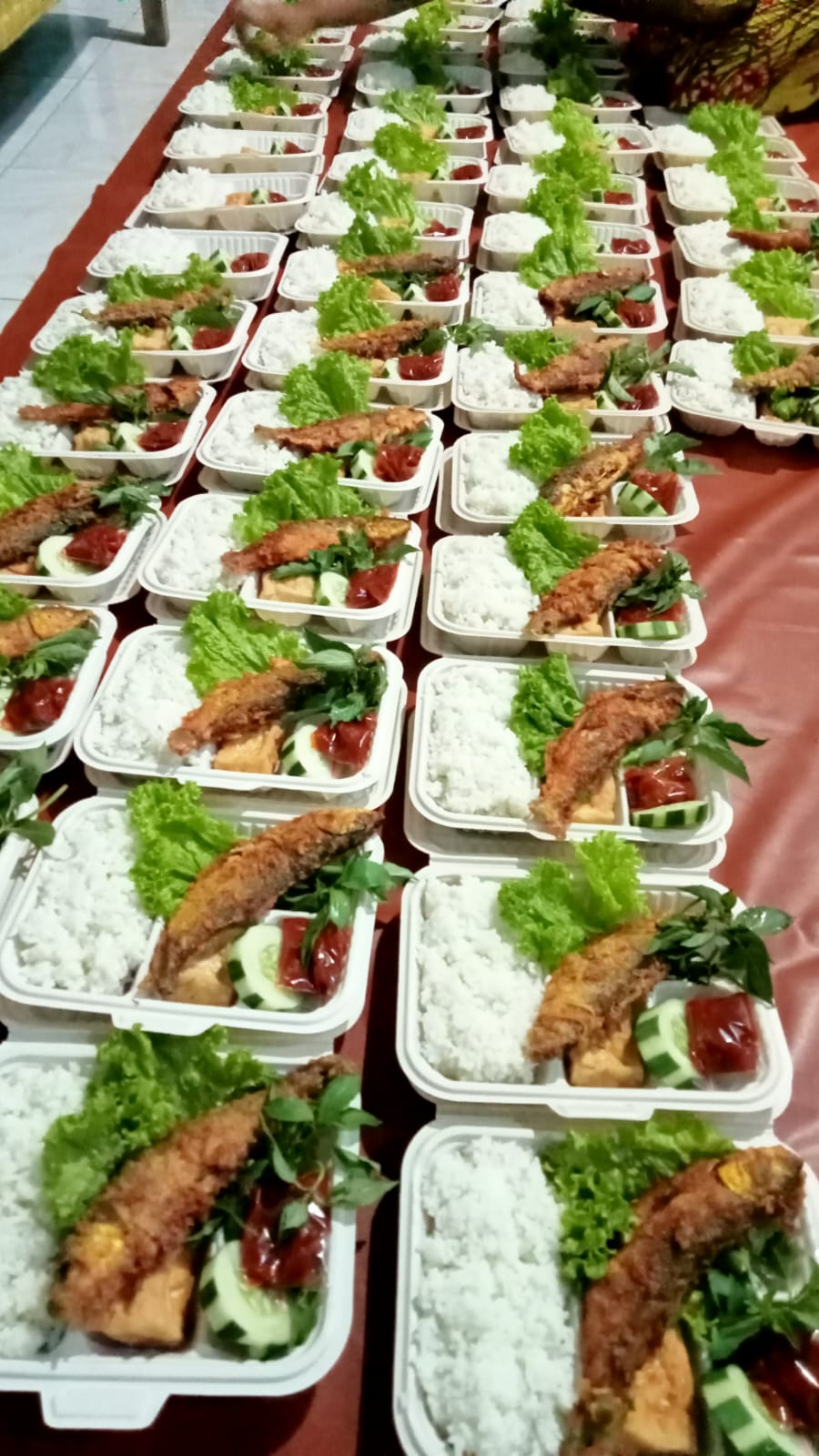 Nasi kotak styrofoam